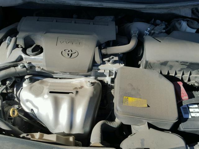 4T1BF1FK9DU271302 - 2013 TOYOTA CAMRY L GRAY photo 7