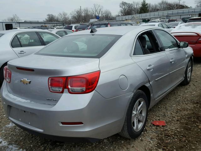 1G11B5SA2DU107480 - 2013 CHEVROLET MALIBU LS SILVER photo 4