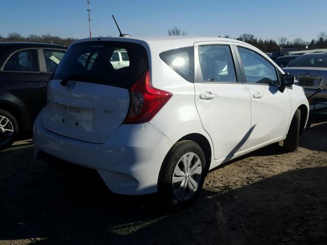 3N1CE2CP0JL352747 - 2018 NISSAN VERSA NOTE WHITE photo 4