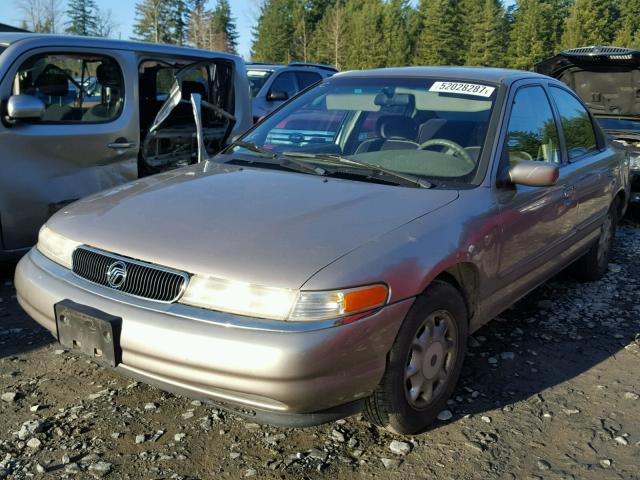 1MELM6536SK602513 - 1995 MERCURY MYSTIQUE G SILVER photo 2