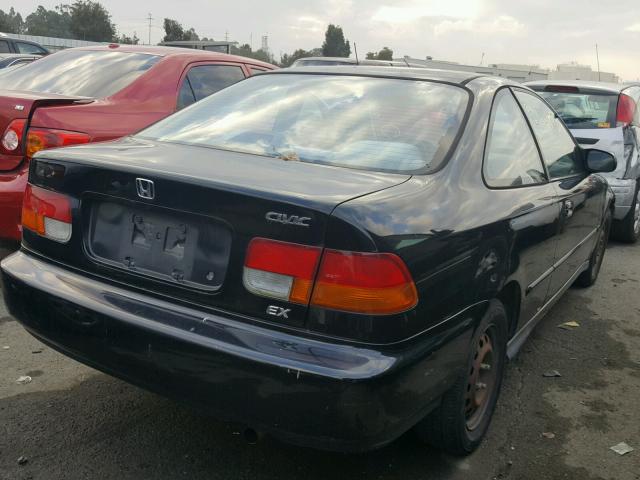 1HGEJ824XVL007613 - 1997 HONDA CIVIC EX BLACK photo 4