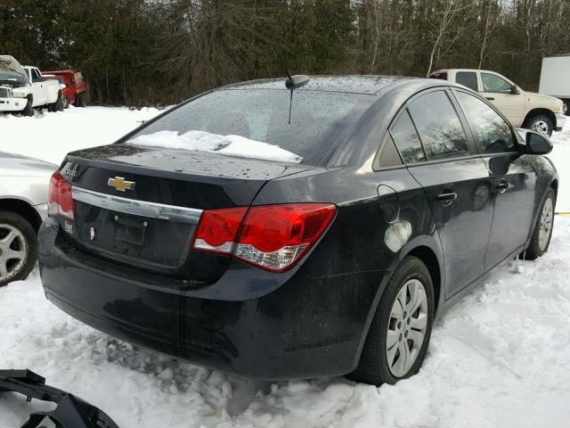 1G1PC5SG8G7114643 - 2016 CHEVROLET CRUZE LIMI BLACK photo 4