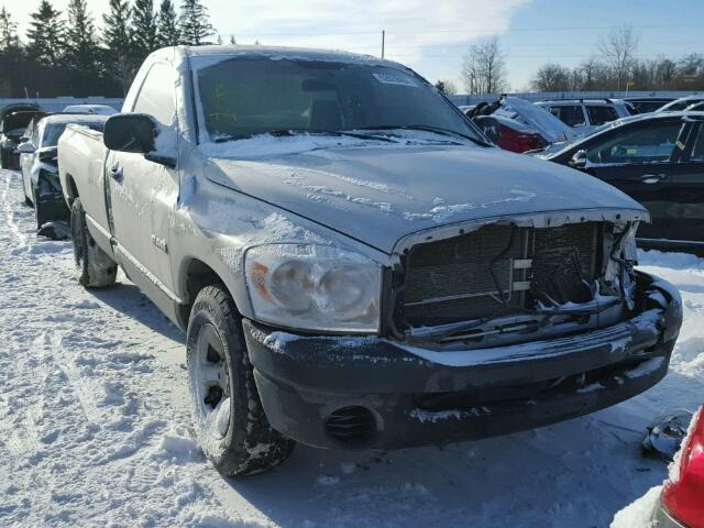 1D7HA16N68J194392 - 2008 DODGE RAM 1500 S SILVER photo 1