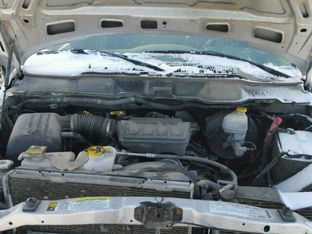 1D7HA16N68J194392 - 2008 DODGE RAM 1500 S SILVER photo 7