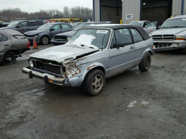 WVWCA0150DK002555 - 1983 VOLKSWAGEN RABBIT DEL SILVER photo 2