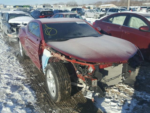 1G1FB1RS1H0125513 - 2017 CHEVROLET CAMARO LT MAROON photo 1