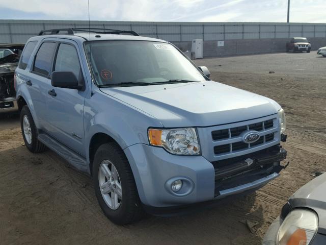 1FMCU49369KA85445 - 2009 FORD ESCAPE HYB BLUE photo 1