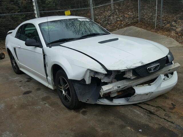 1FAFP40491F120805 - 2001 FORD MUSTANG WHITE photo 1