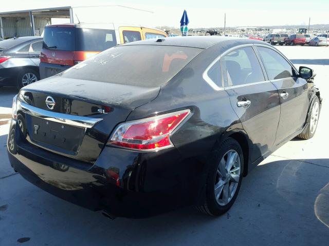 1N4AL3APXFN350665 - 2015 NISSAN ALTIMA 2.5 BLACK photo 4