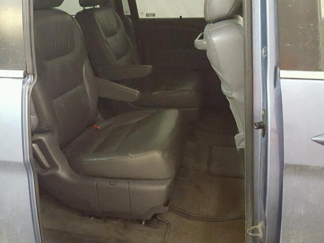 5FNRL38746B029979 - 2006 HONDA ODYSSEY EX BLUE photo 6