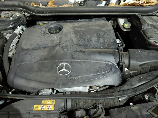 WDDSJ4EB2EN029474 - 2014 MERCEDES-BENZ CLA 250 BLACK photo 7