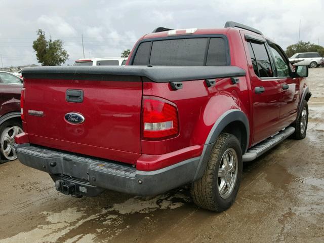 1FMEU31EX8UA18124 - 2008 FORD EXPLORER S 红色 照片 4