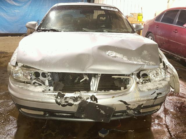 2G4WF551711198911 - 2001 BUICK REGAL GS GRAY photo 9