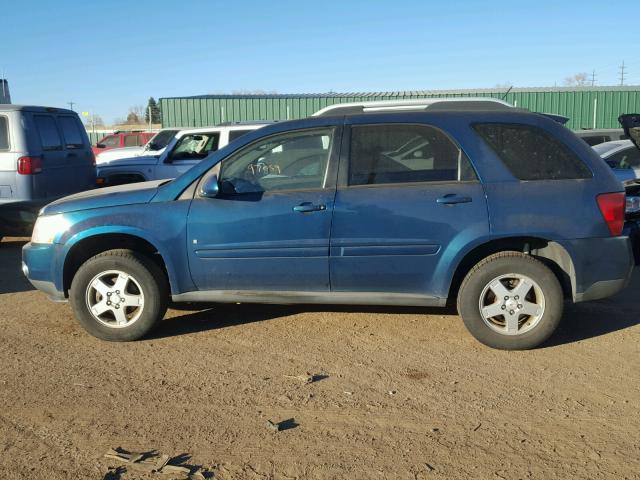 2CKDL73F676094073 - 2007 PONTIAC TORRENT TEAL photo 9