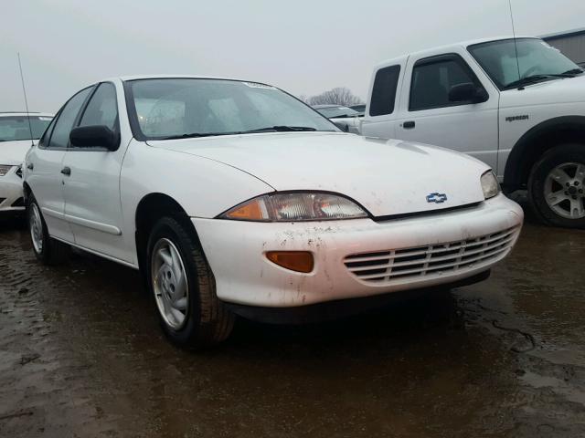 1G1JC524XV7144722 - 1997 CHEVROLET CAVALIER WHITE photo 1