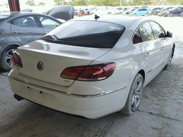 WVWBP7AN1EE529295 - 2014 VOLKSWAGEN CC SPORT WHITE photo 4