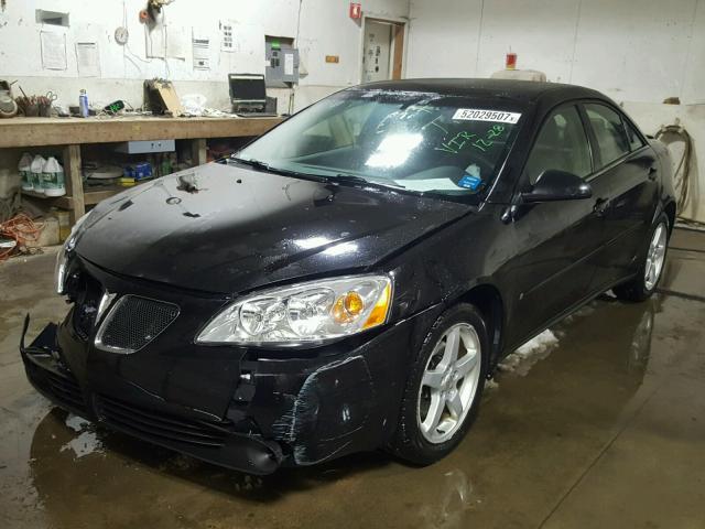 1G2ZG58N774144801 - 2007 PONTIAC G6 BASE BLACK photo 2