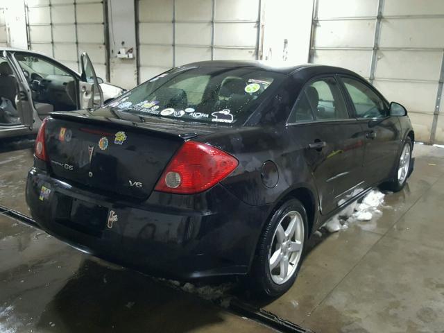 1G2ZG58N774144801 - 2007 PONTIAC G6 BASE BLACK photo 4