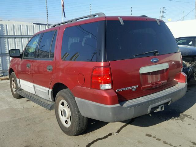 1FMPU13505LA49104 - 2005 FORD EXPEDITION RED photo 3