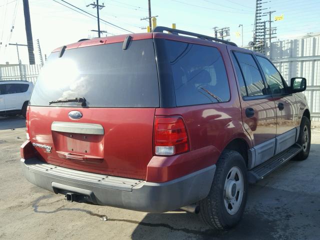 1FMPU13505LA49104 - 2005 FORD EXPEDITION RED photo 4