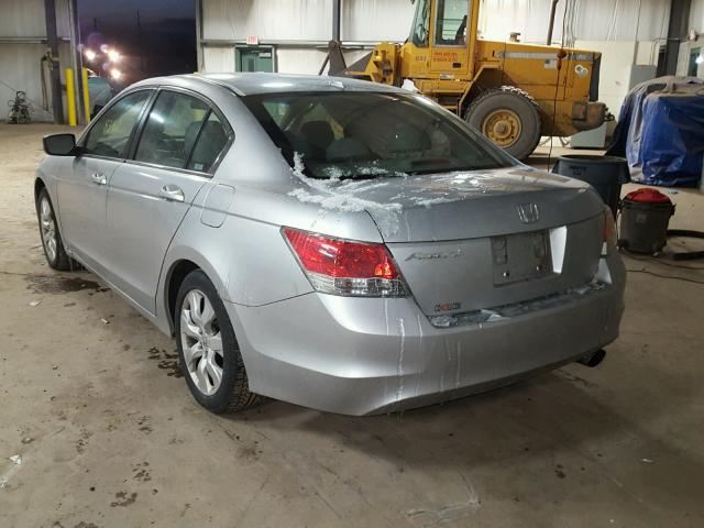 1HGCP268X9A016734 - 2009 HONDA ACCORD EXL SILVER photo 3