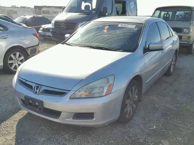 1HGCM66386A032740 - 2006 HONDA ACCORD LX SILVER photo 2