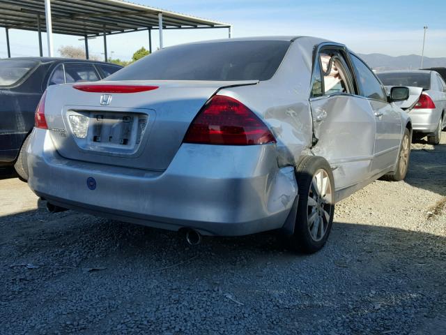 1HGCM66386A032740 - 2006 HONDA ACCORD LX SILVER photo 4