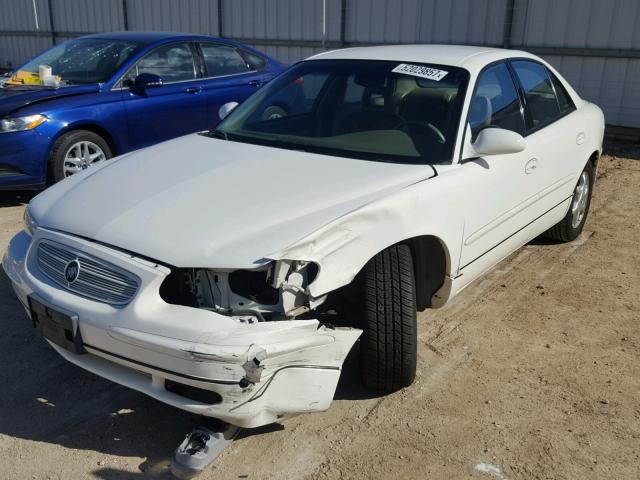 2G4WB55K521160132 - 2002 BUICK REGAL LS WHITE photo 2