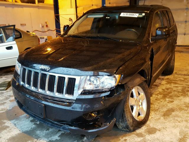 1C4RJFAG0DC646274 - 2013 JEEP GRAND CHER BLACK photo 2