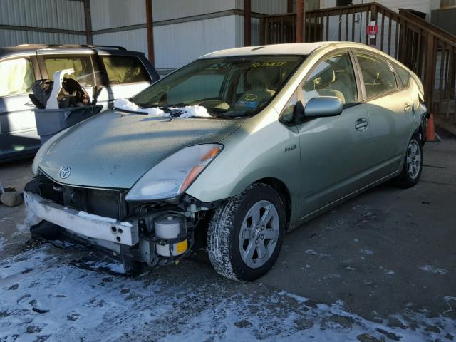 JTDKB20U173259266 - 2007 TOYOTA PRIUS GREEN photo 2