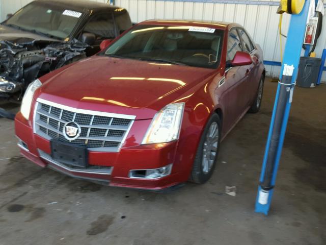 1G6DS5EV4A0103164 - 2010 CADILLAC CTS PREMIU RED photo 2