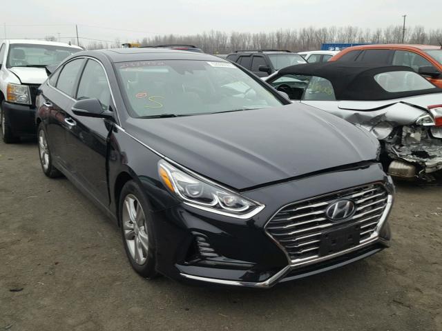 5NPE34AF6JH612652 - 2018 HYUNDAI SONATA SPO BLACK photo 1