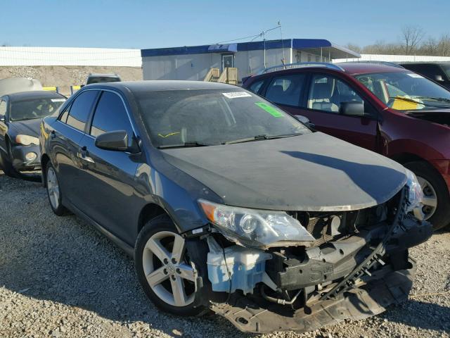 4T1BF1FK8DU214539 - 2013 TOYOTA CAMRY L GRAY photo 1