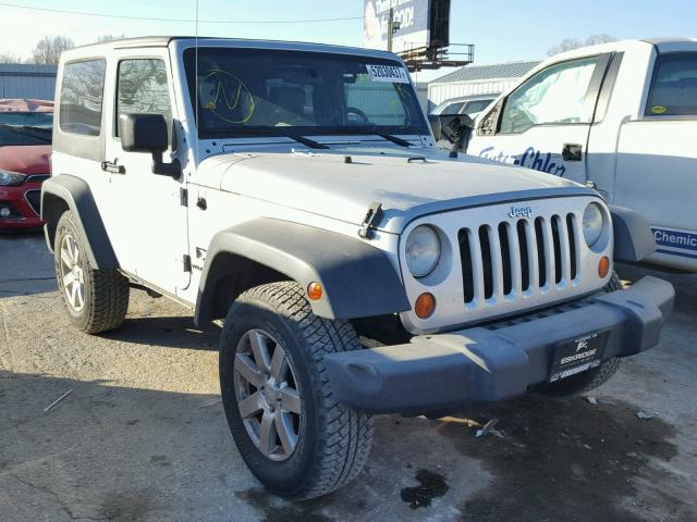 1J4FA241X7L154692 - 2007 JEEP WRANGLER X SILVER photo 1