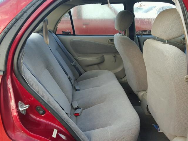 1Y1SK52882Z425060 - 2002 CHEVROLET GEO PRIZM 勃艮第红 照片 6