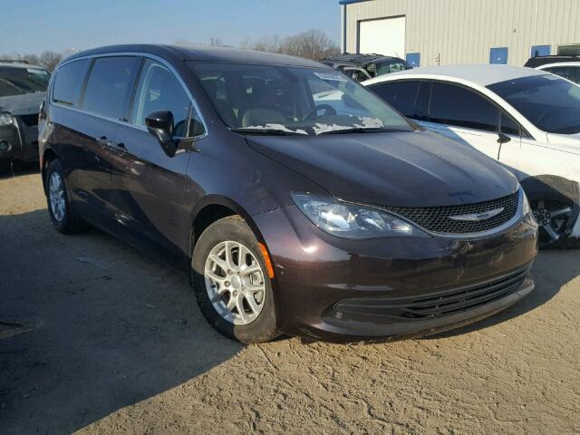 2C4RC1DG2HR525350 - 2017 CHRYSLER PACIFICA T BLACK photo 1