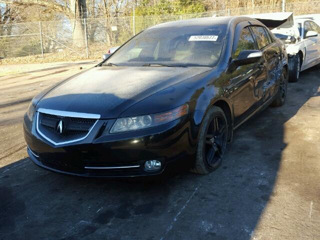 19UUA662X7A004377 - 2007 ACURA TL BLACK photo 2