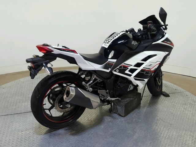 JKAEX8A13EA008581 - 2014 KAWASAKI EX300 A WHITE photo 8