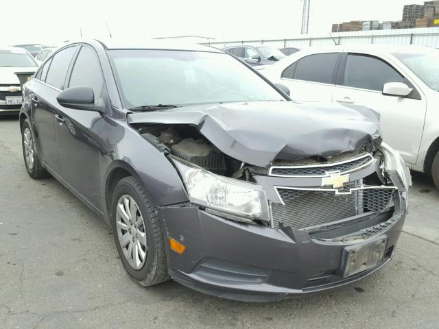 1G1PC5SH9B7222402 - 2011 CHEVROLET CRUZE LS CHARCOAL photo 1