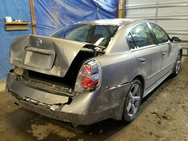 1N4BL11D35C221790 - 2005 NISSAN ALTIMA SE BEIGE photo 4