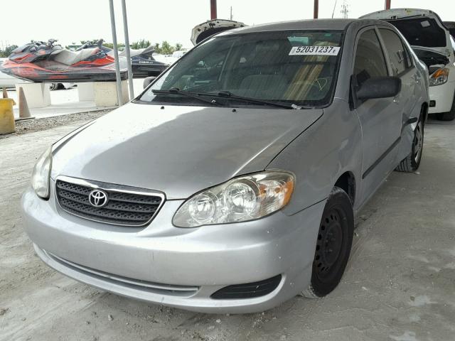 2T1BR32E97C852467 - 2007 TOYOTA COROLLA CE GRAY photo 2