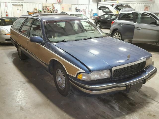 1G4BR82P3TR413484 - 1996 BUICK ROADMASTER BLUE photo 1