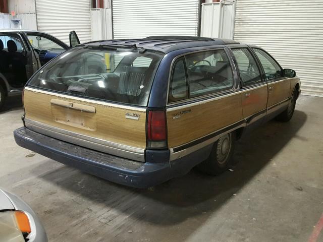 1G4BR82P3TR413484 - 1996 BUICK ROADMASTER BLUE photo 4