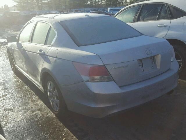 1HGCP26898A059427 - 2008 HONDA ACCORD EXL BLUE photo 3