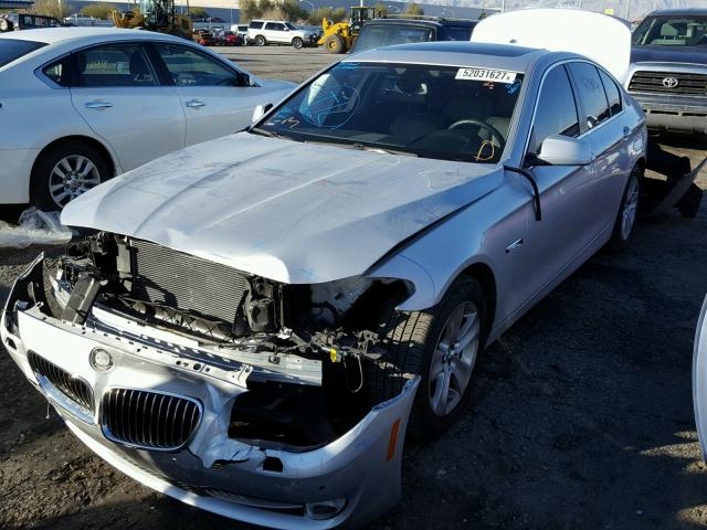 WBAXG5C58DD234090 - 2013 BMW 528 I SILVER photo 2