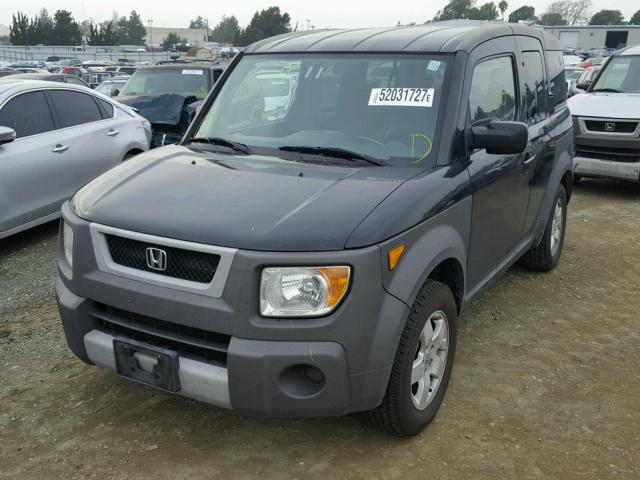 5J6YH28503L050482 - 2003 HONDA ELEMENT EX BLACK photo 2