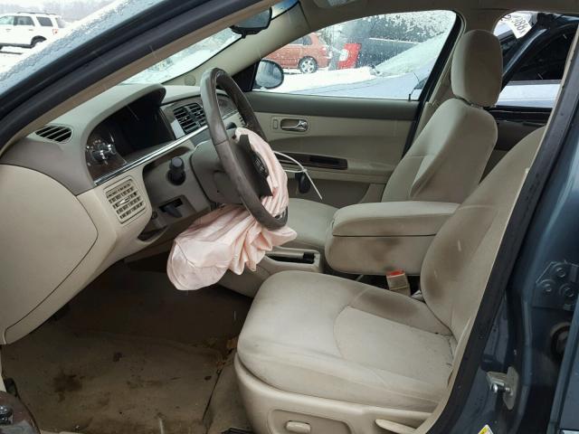 2G4WC582971171196 - 2007 BUICK LACROSSE C BLUE photo 5