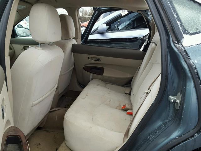 2G4WC582971171196 - 2007 BUICK LACROSSE C BLUE photo 6