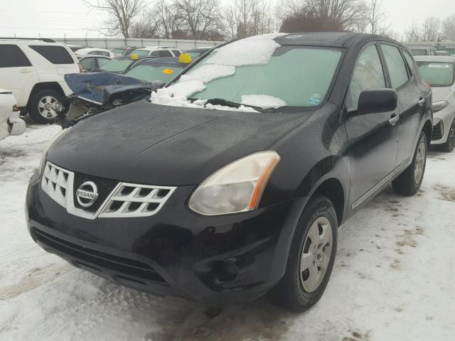 JN8AS5MV6BW277774 - 2011 NISSAN ROGUE S BLACK photo 2