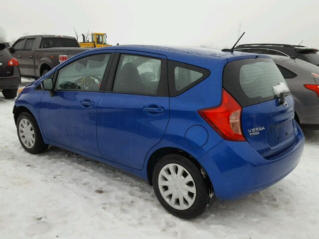 3N1CE2CP0FL448384 - 2015 NISSAN VERSA NOTE BLUE photo 3